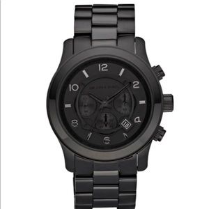 Michael Kors Men's Chronograph Black Stainless